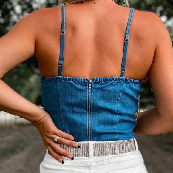 Rhinestone Bodysuit - Picture 2 of 2